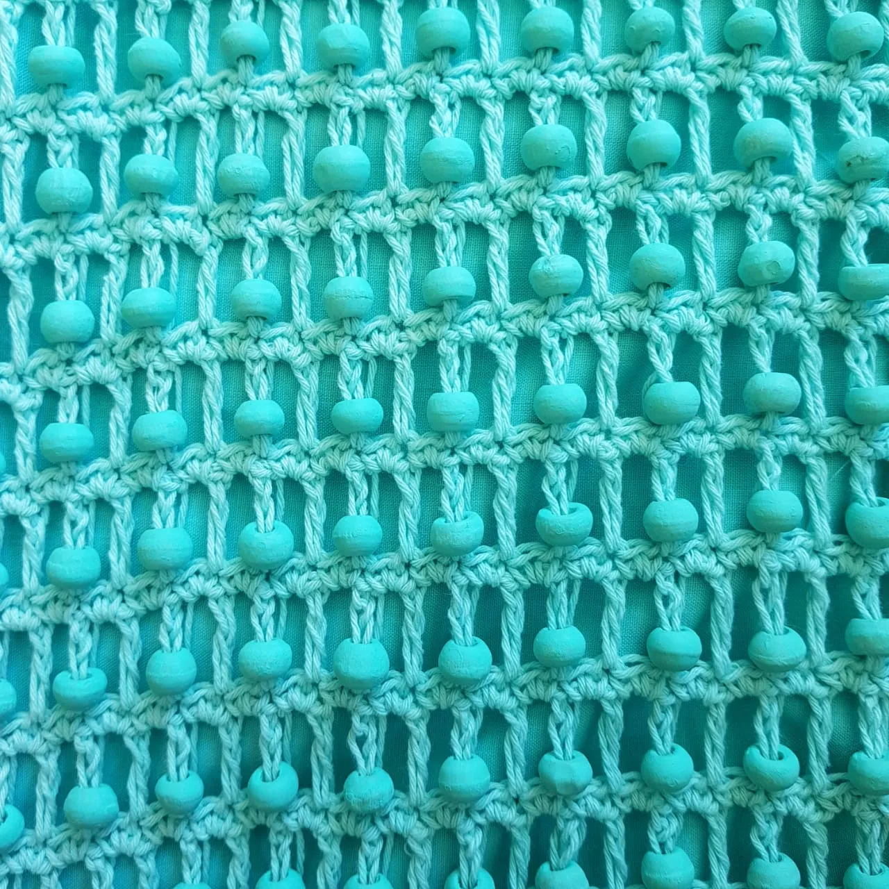 Multi Color Woven Cotton & Bead Macrame Sling Bags