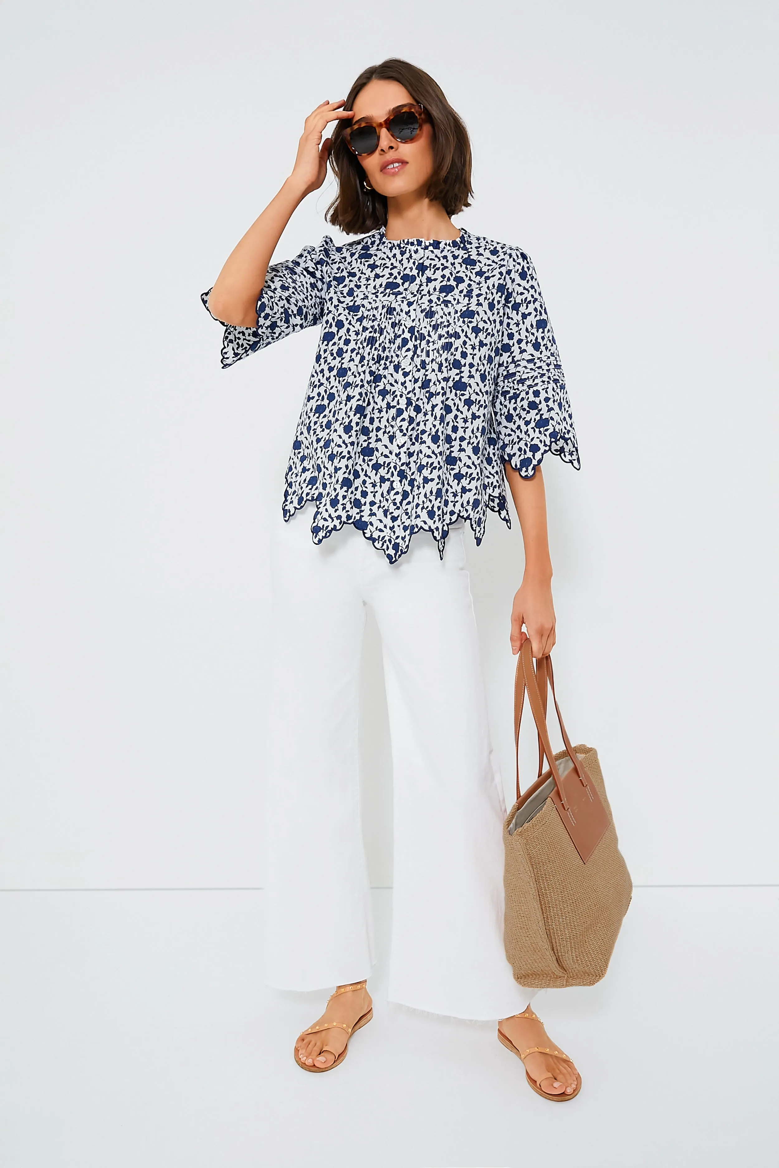 Natural Raffia Market Tote