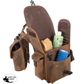 New! Cashel Horn Bag Small Distressed Leather