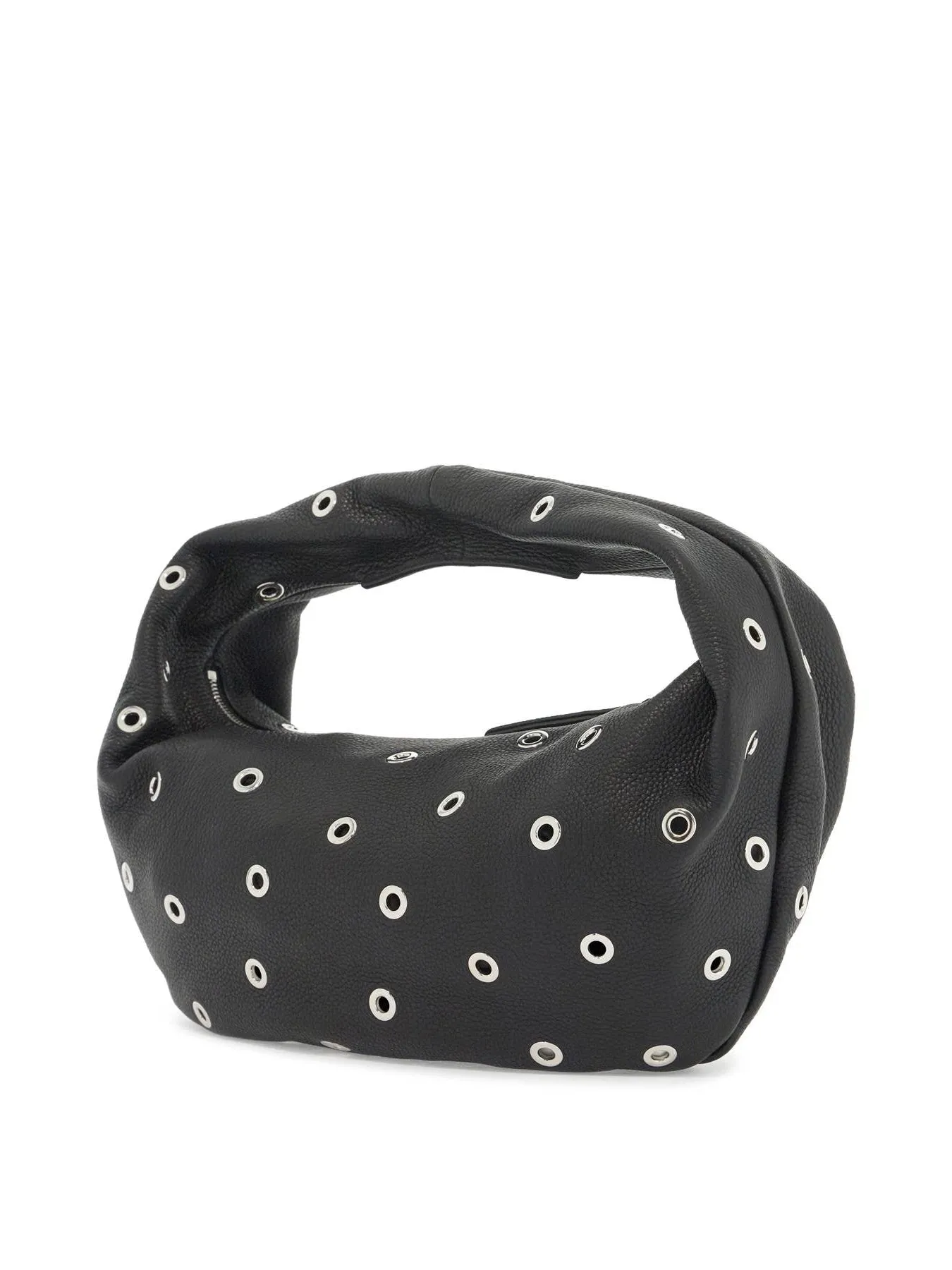 Olivia Eyelet Hammered Leather Bag