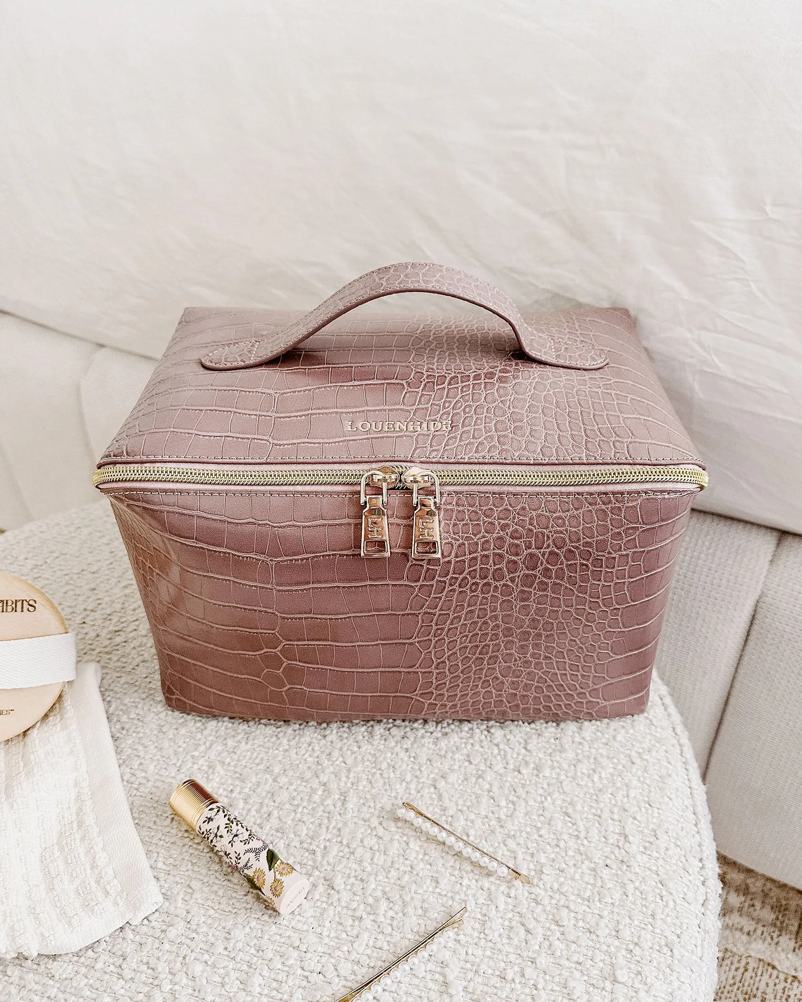 Orion Cosmetic Case Croc Spice