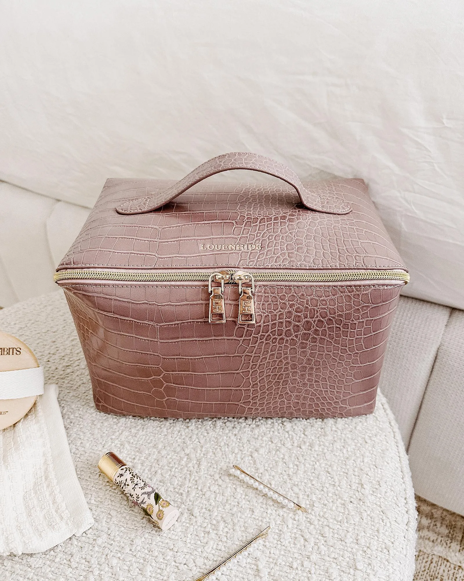 Orion Cosmetic Case Croc Spice