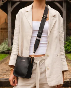 Parker Crossbody Bag in Black