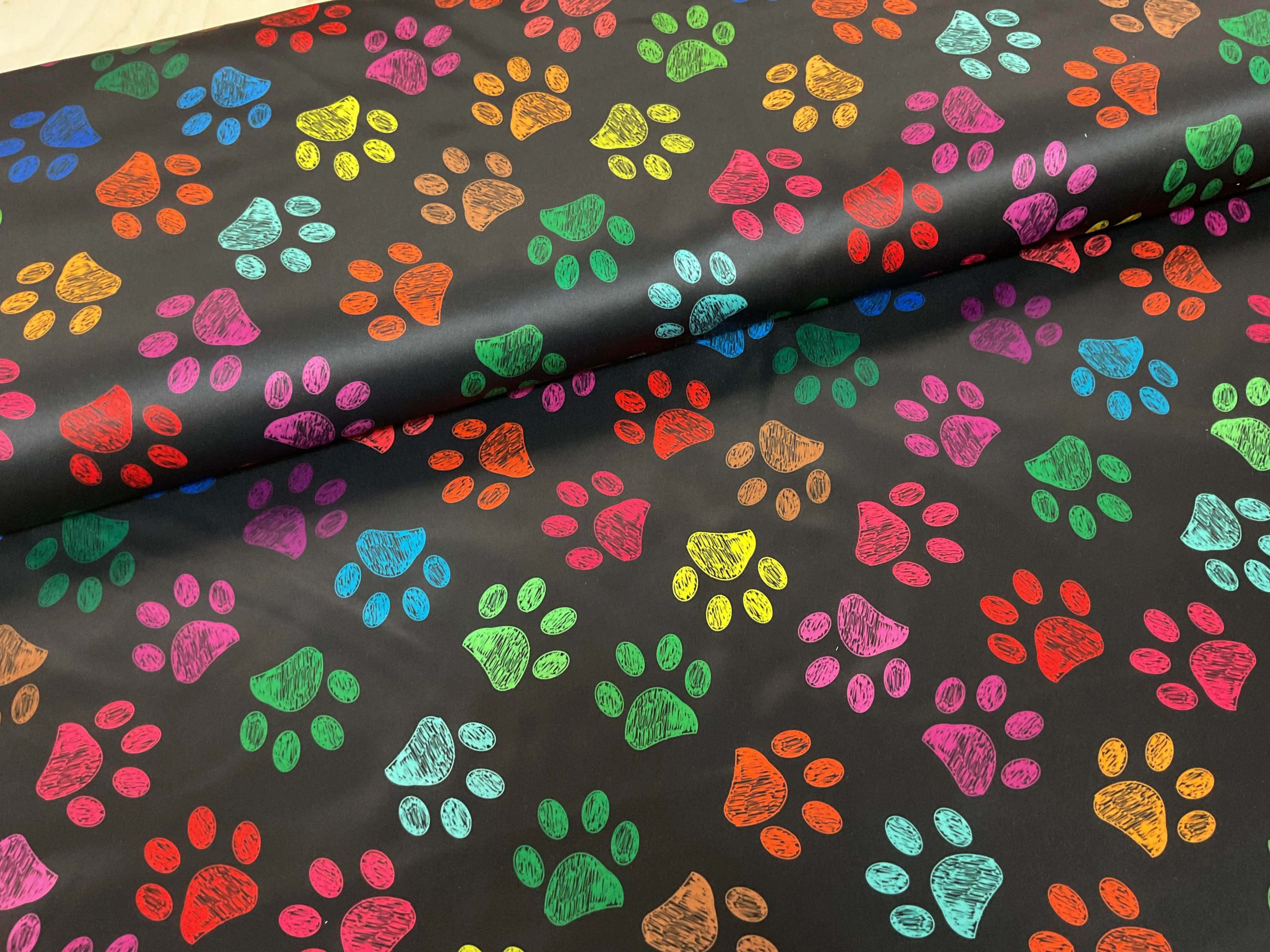 Paw Prints PUL