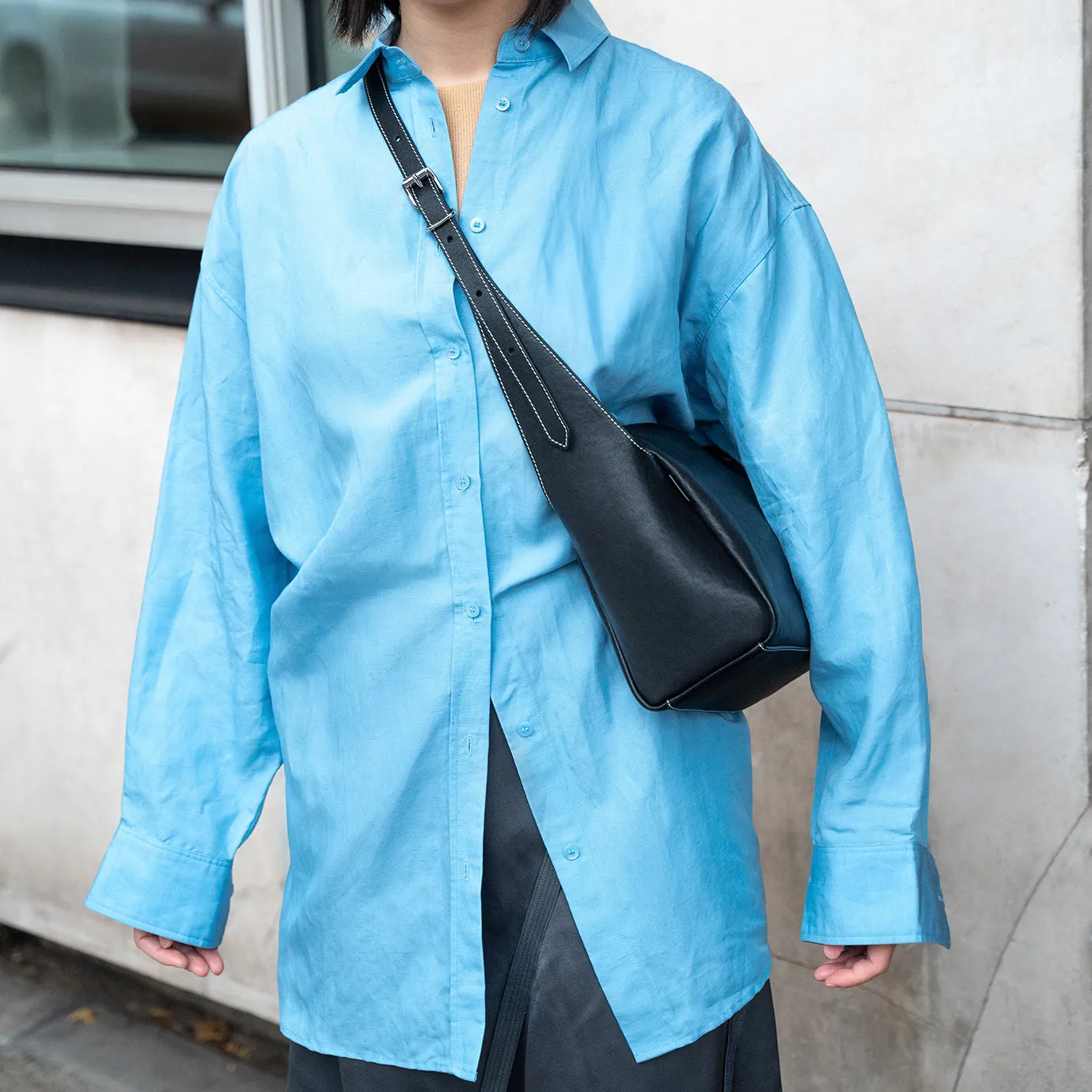 Petrichor Pockets Sac À Bandoulière - Gris Clair