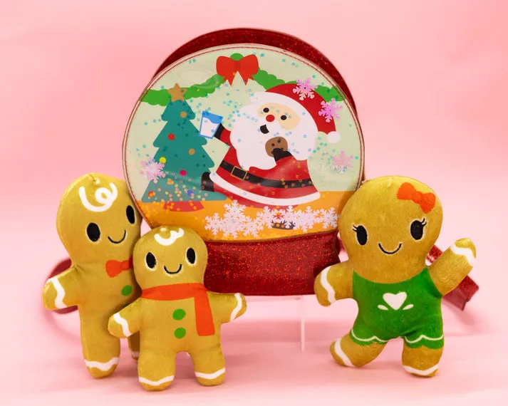 "Jolly Santa" Christmas Snowglobe Holiday Handbag (Bewaltz)