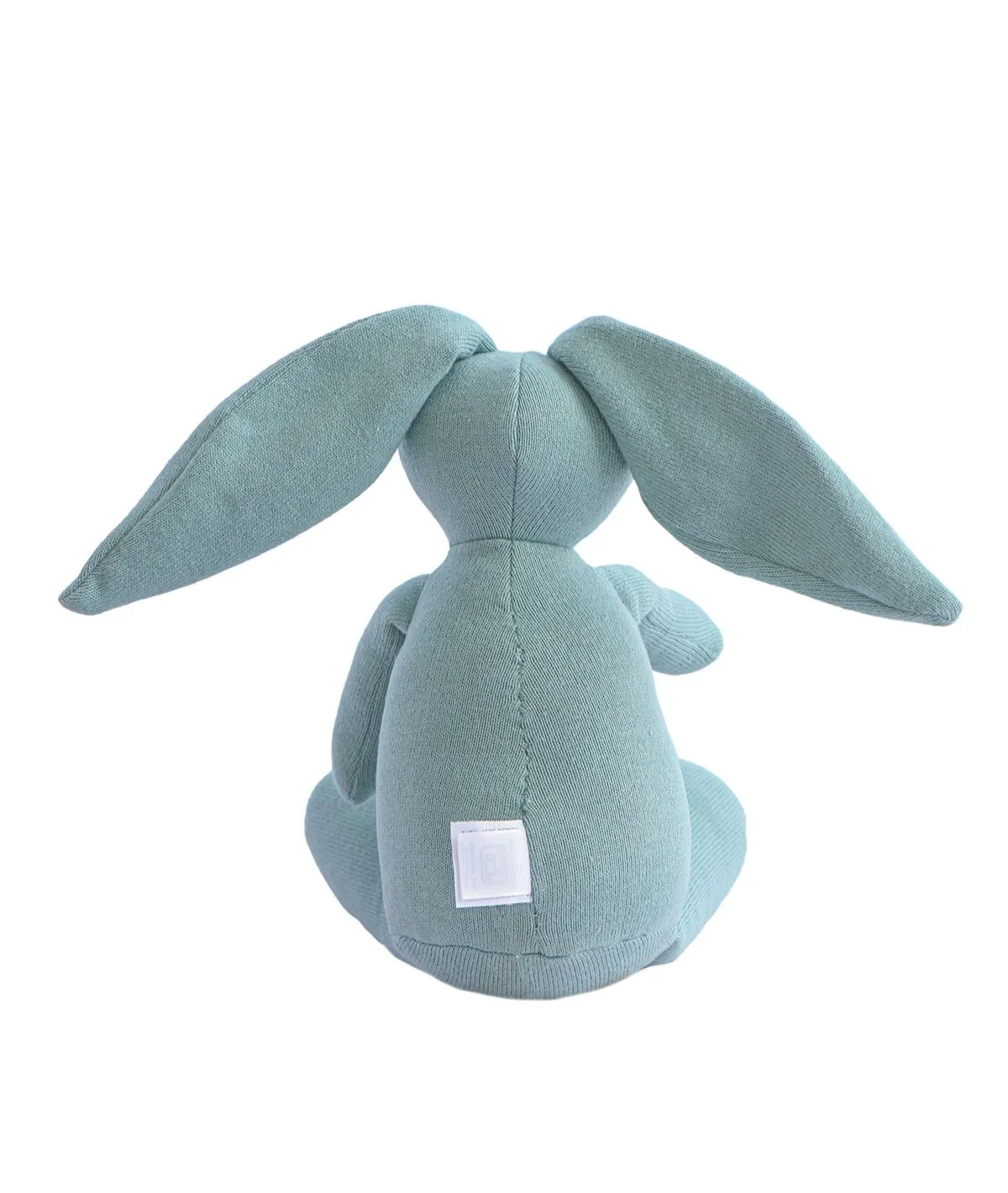 Rabbit Dull Blue 100% Cotton Knitted Stuffed Soft Toys for Babies / Kids