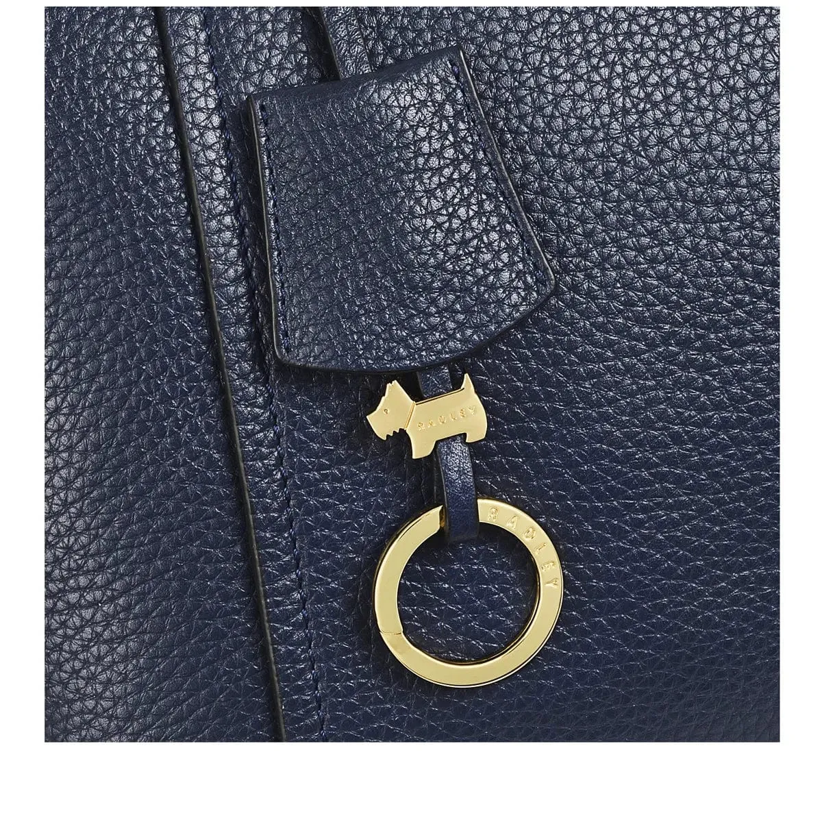 Radley Wood Street 2.0 Medium Zip-Top Cross Body Bag Ink Blue