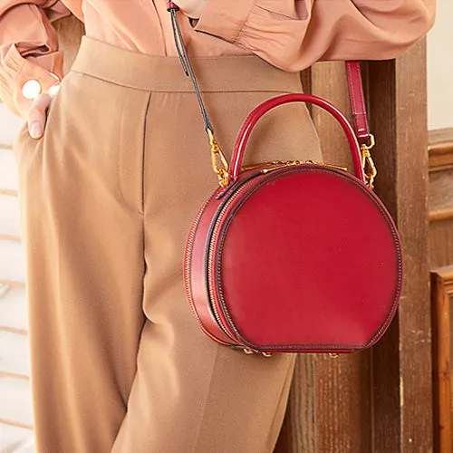 Round Shaped Bags Circle Handbags