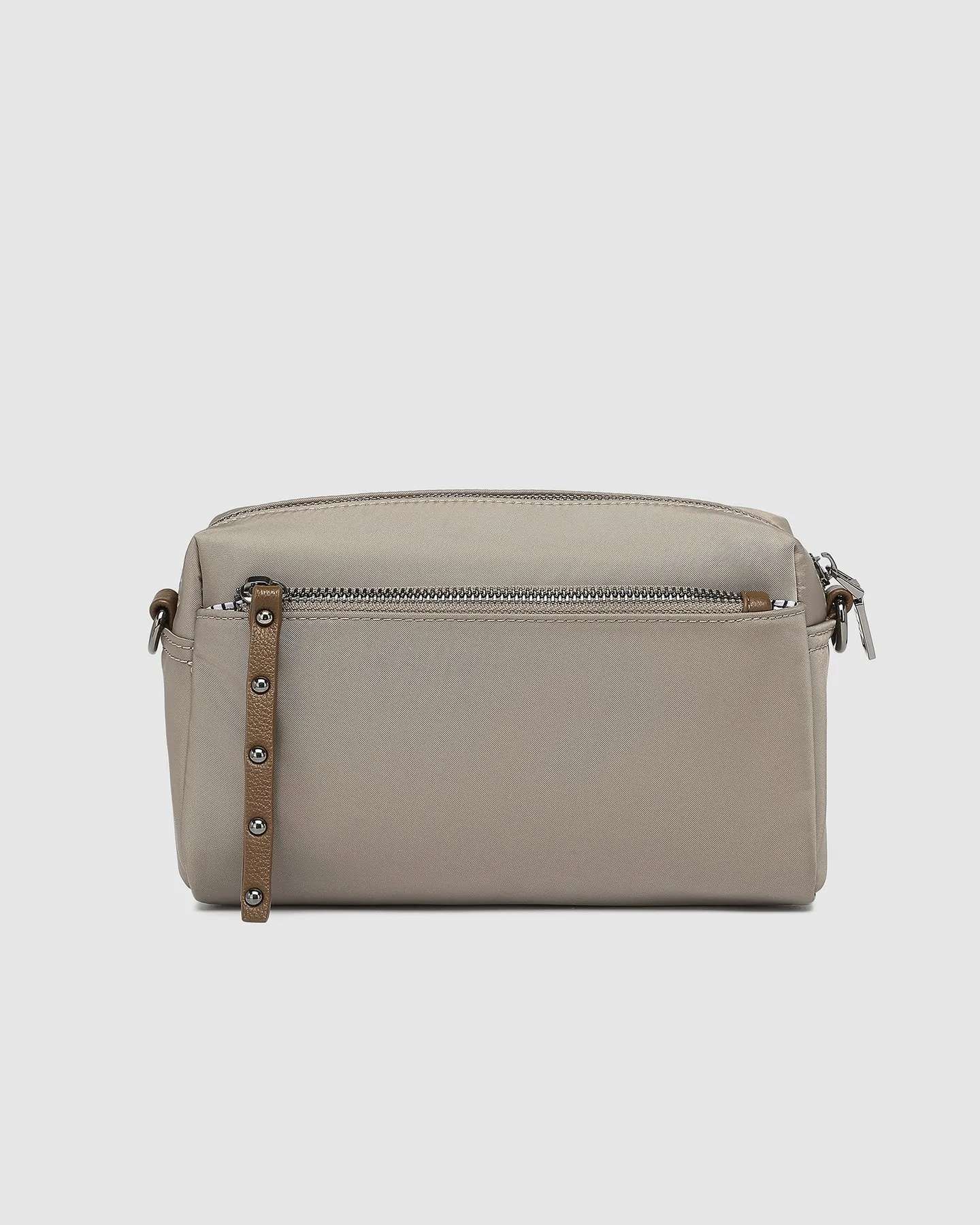 ROWIE NYLON CROSSBODY BAG COFFEE