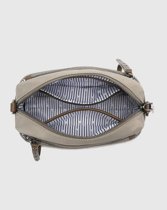 ROWIE NYLON CROSSBODY BAG COFFEE