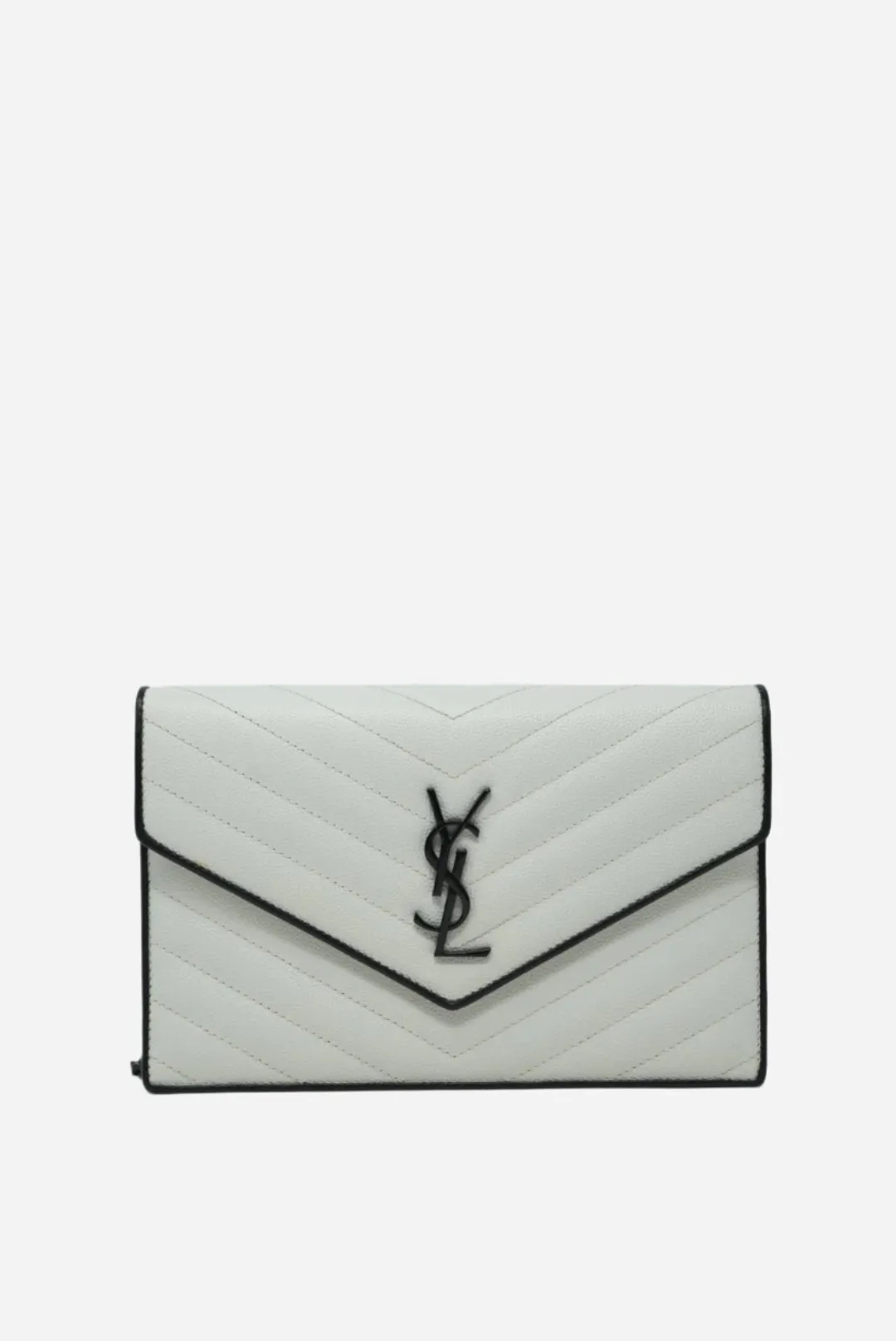 SAINT LAURENT Caviar ENVELOPE WOC
