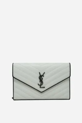 SAINT LAURENT Caviar ENVELOPE WOC