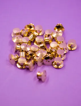 Secure Locking pin backs