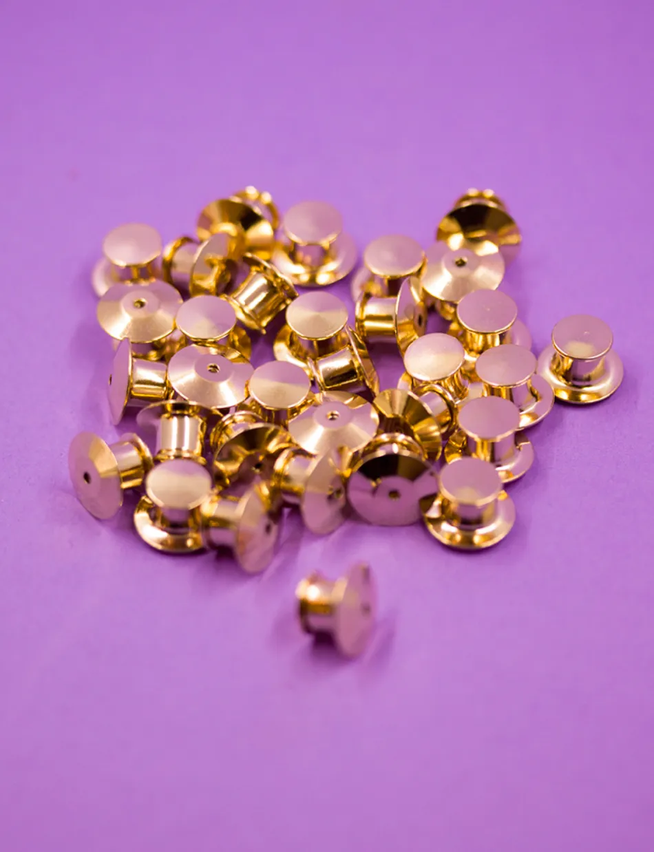 Secure Locking pin backs