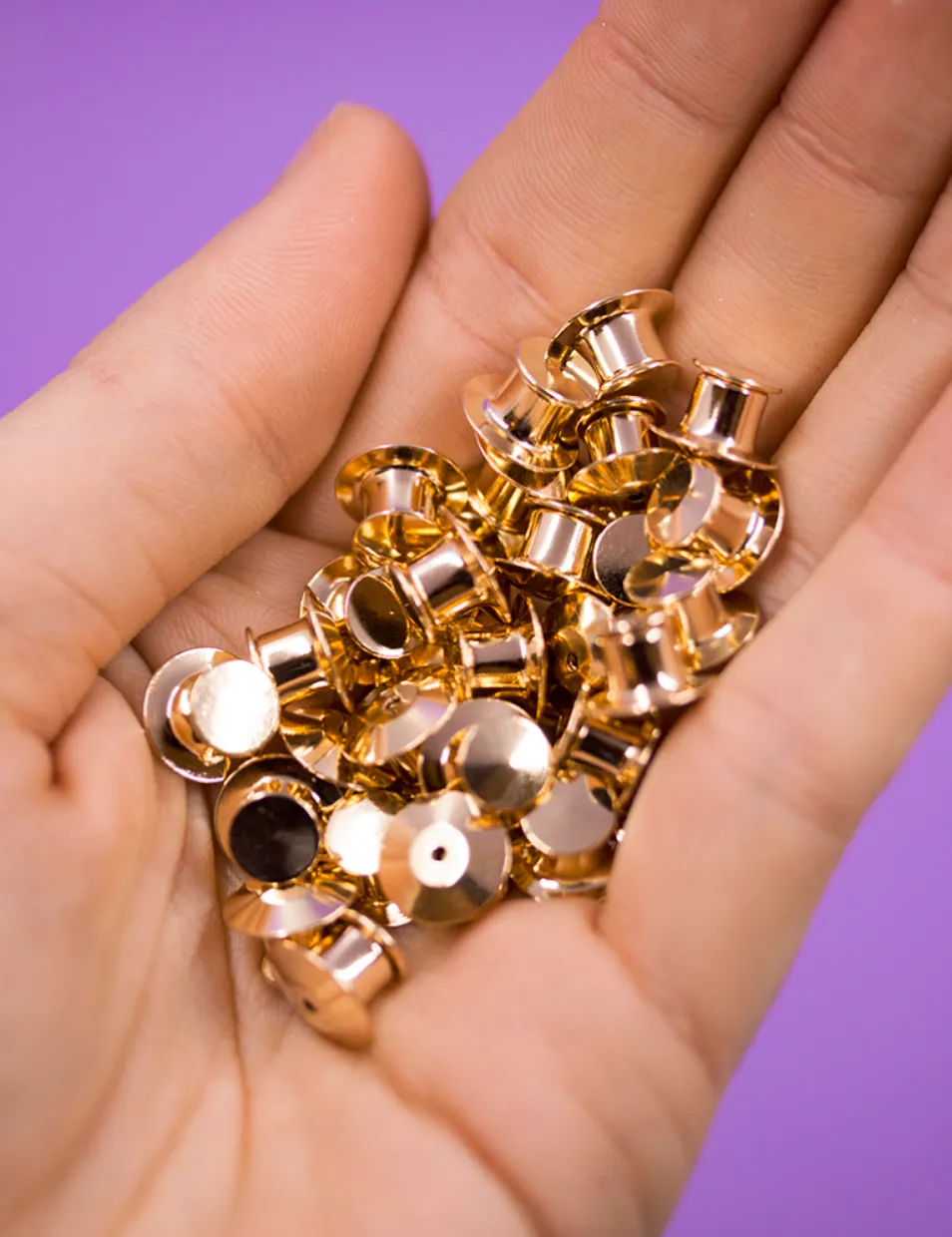 Secure Locking pin backs