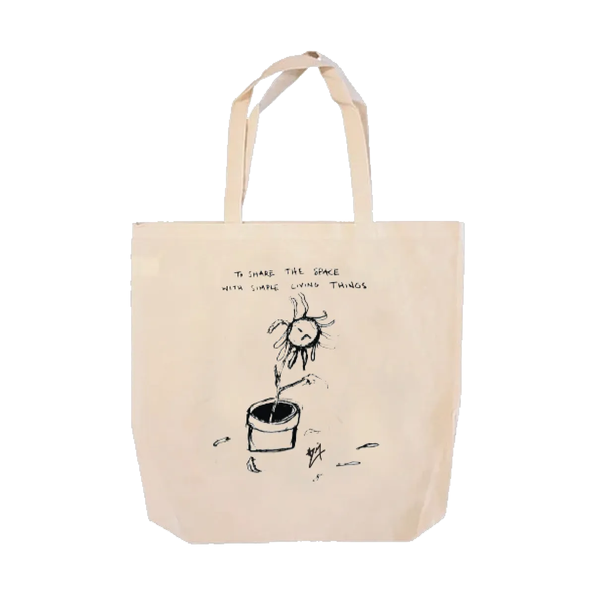 Simple Living Things Tote Bag