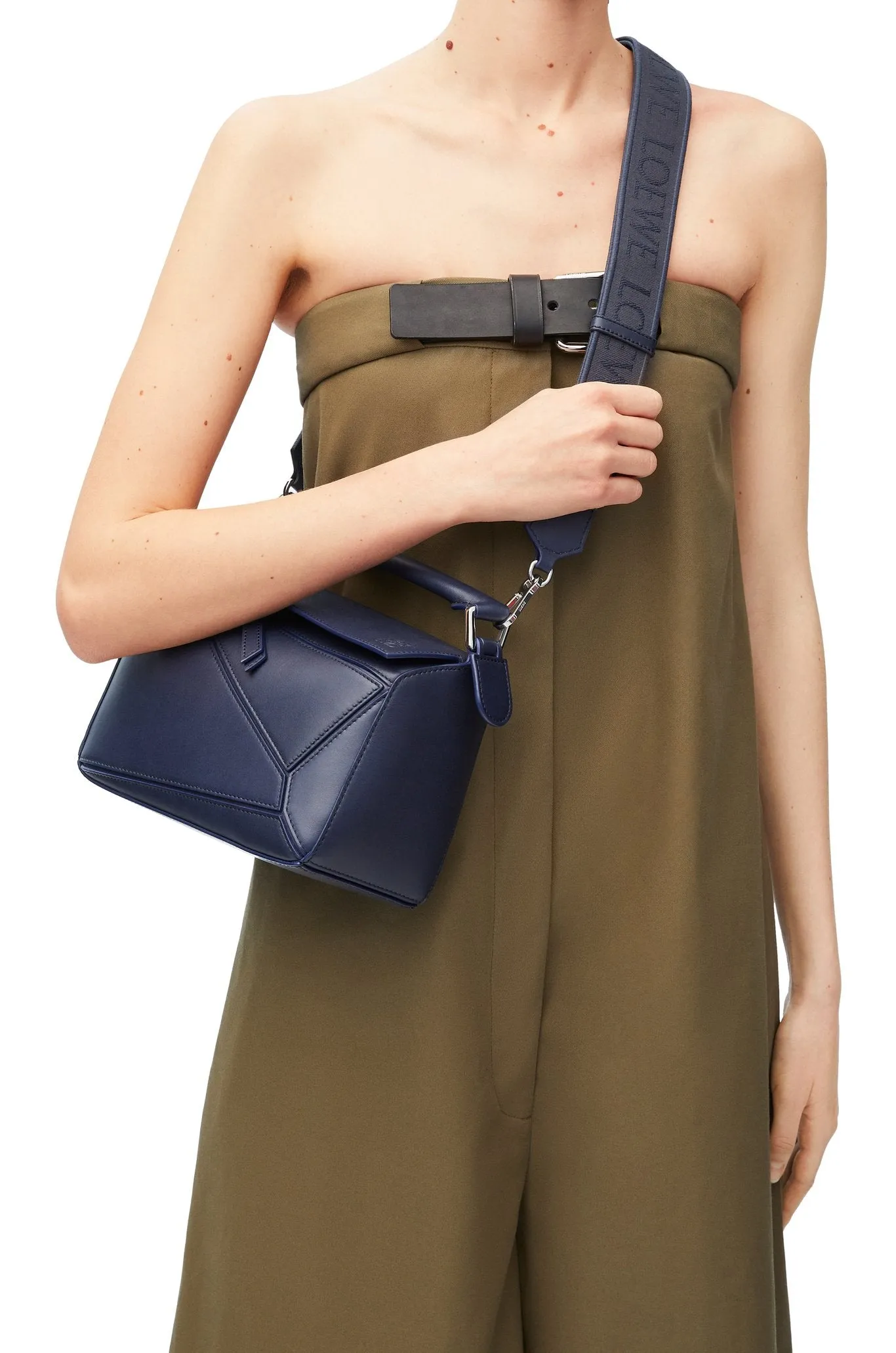 Small Puzzle Bag In Satin Calfskin