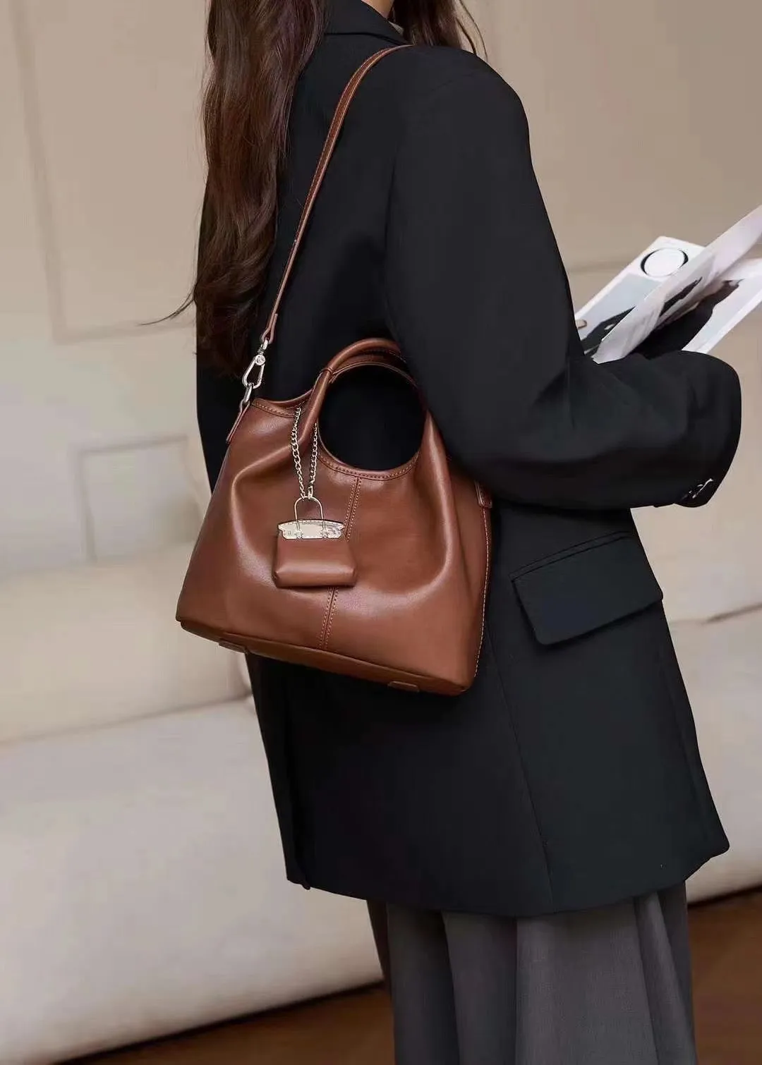 Small Satchel Handbags Genine Leather Satchel Handbags Women's Satchel Purse Smal