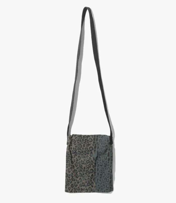 South2 West8 String Bag - Flannel Cloth / Printed Leopard