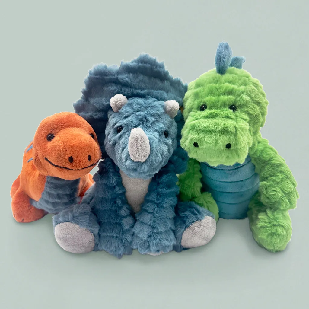 Steiff Bronko Brontosaurus with Personalised Blanket Gift Set