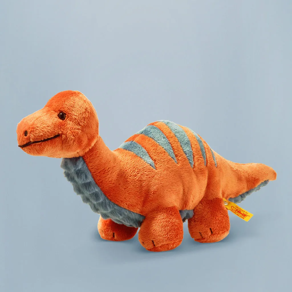 Steiff Bronko Brontosaurus with Personalised Blanket Gift Set