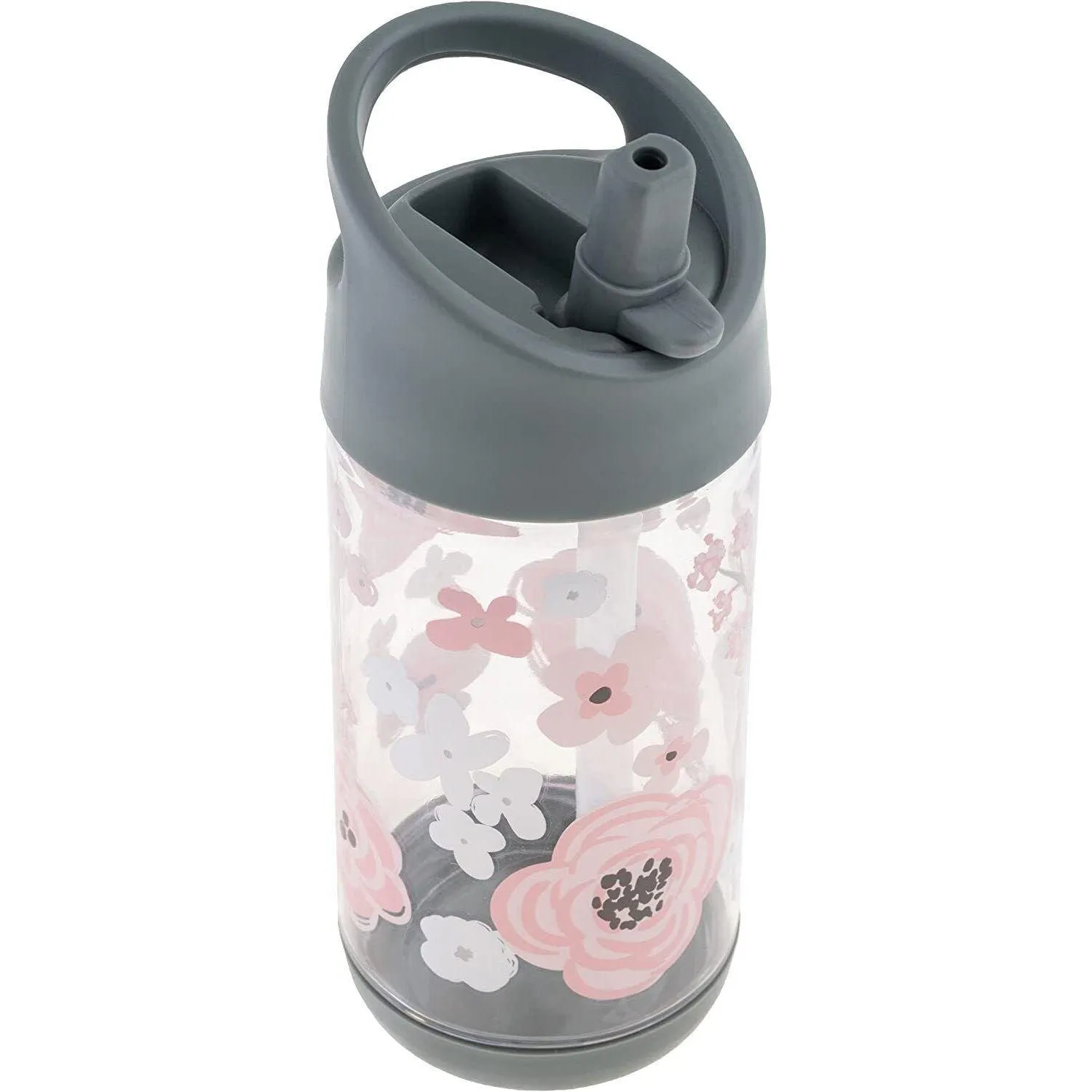 Stephen Joseph Flip Top Flower Water Bottle