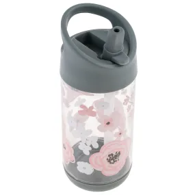 Stephen Joseph Flip Top Flower Water Bottle