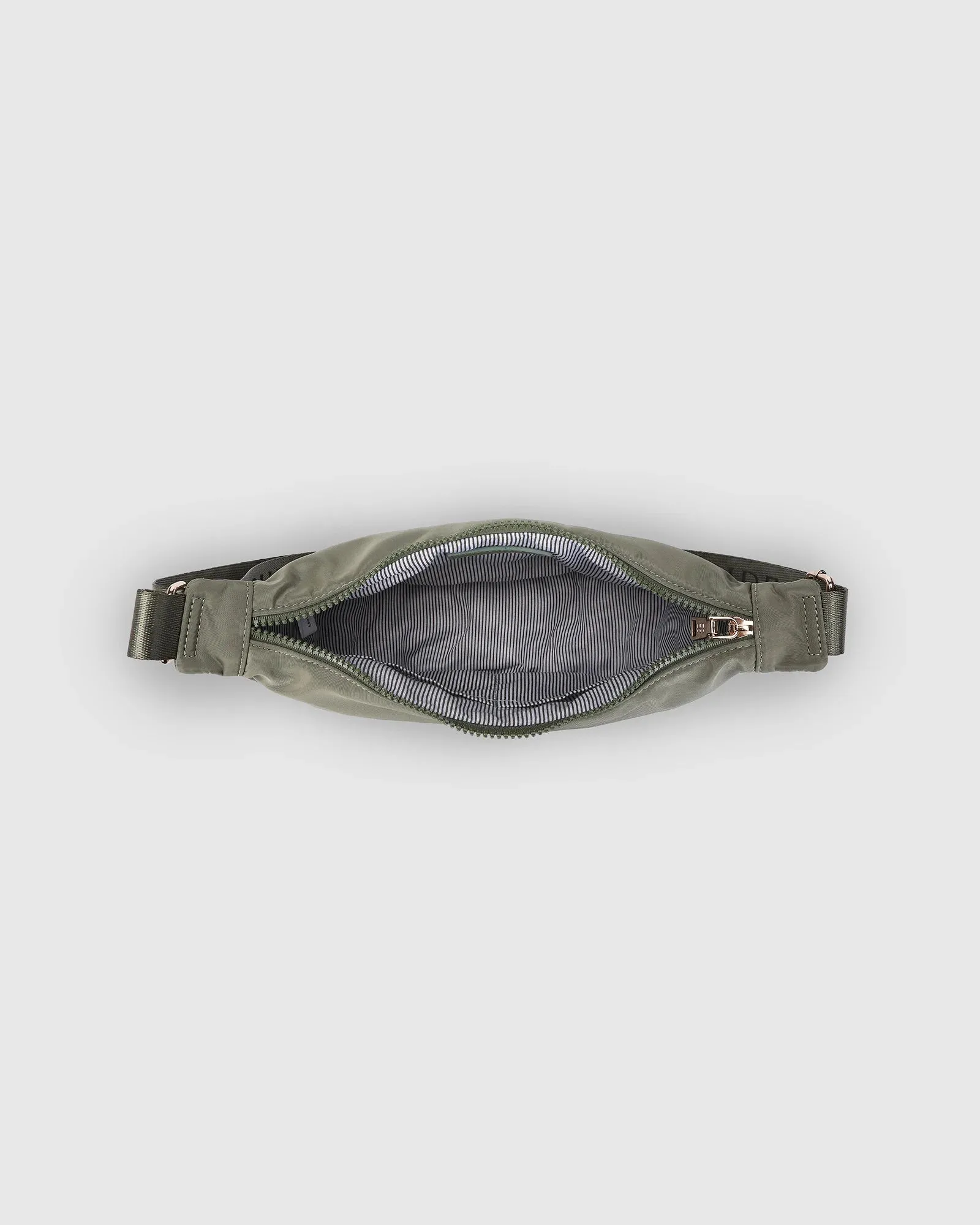Sylvia Nylon Sling Bag in Khaki