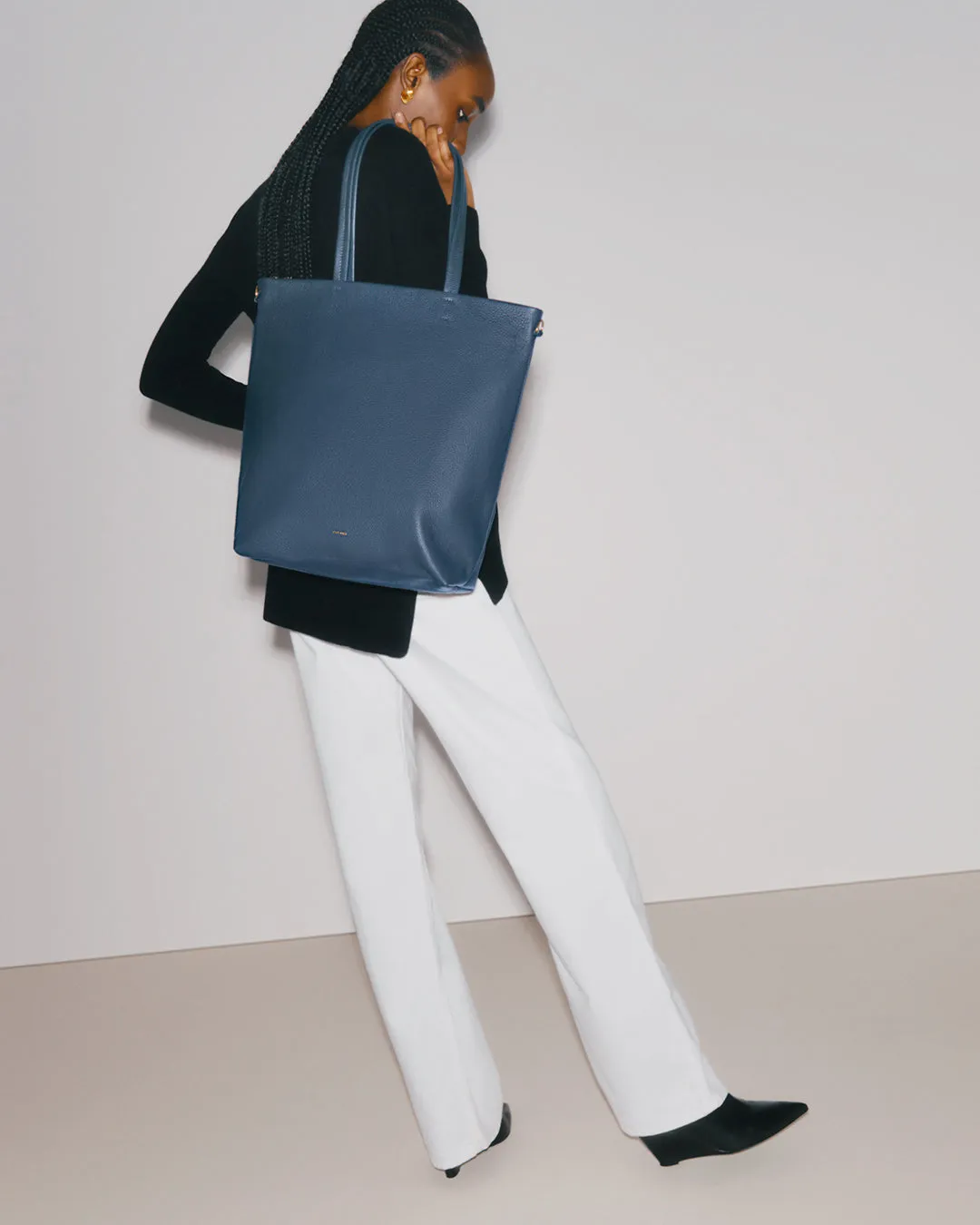 Tall Easy Zipper Tote