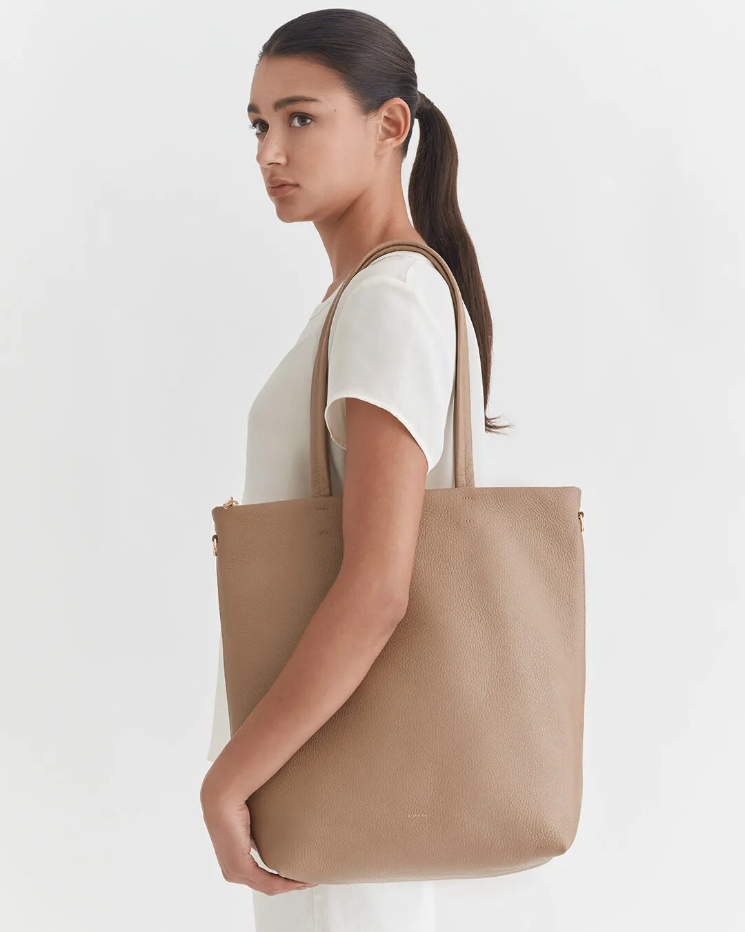 Tall Easy Zipper Tote