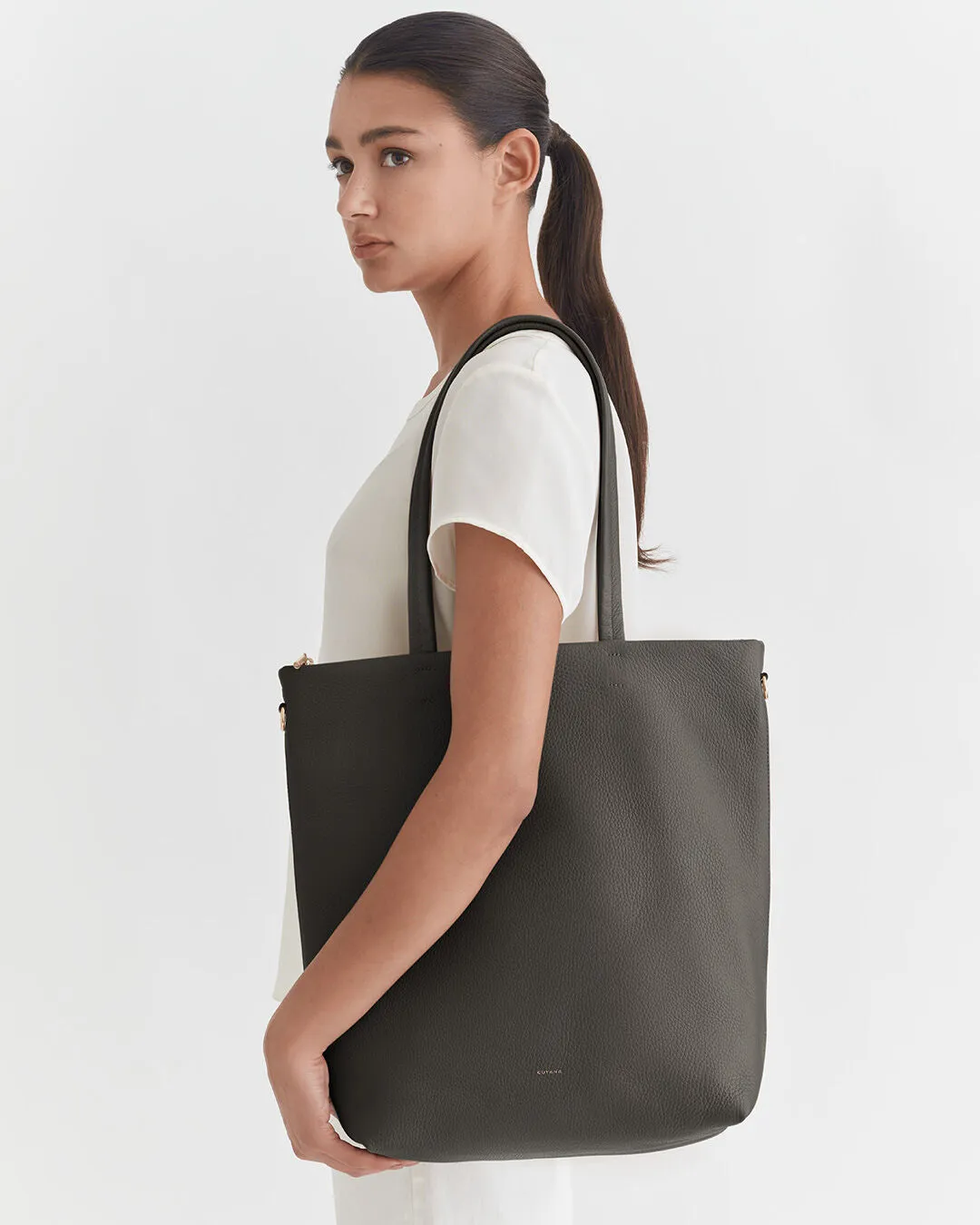 Tall Easy Zipper Tote