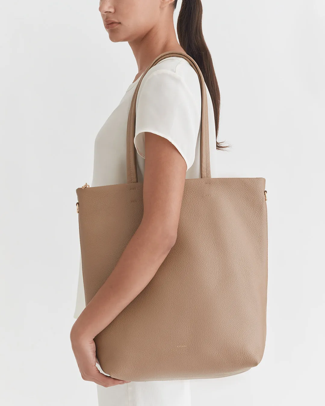 Tall Easy Zipper Tote