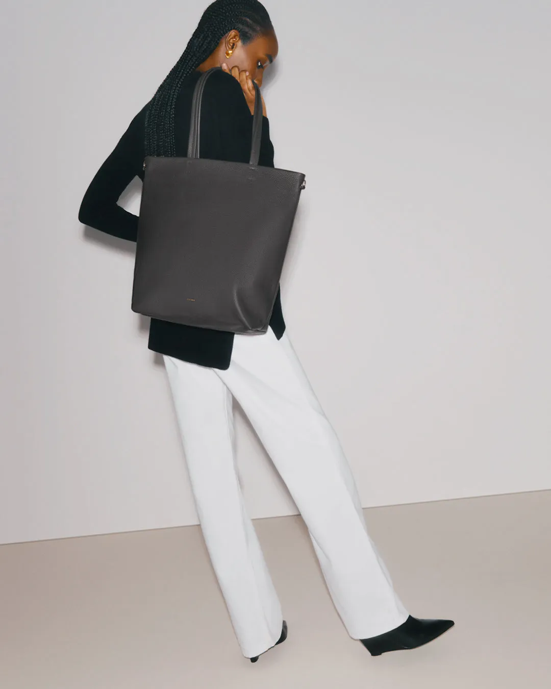 Tall Easy Zipper Tote