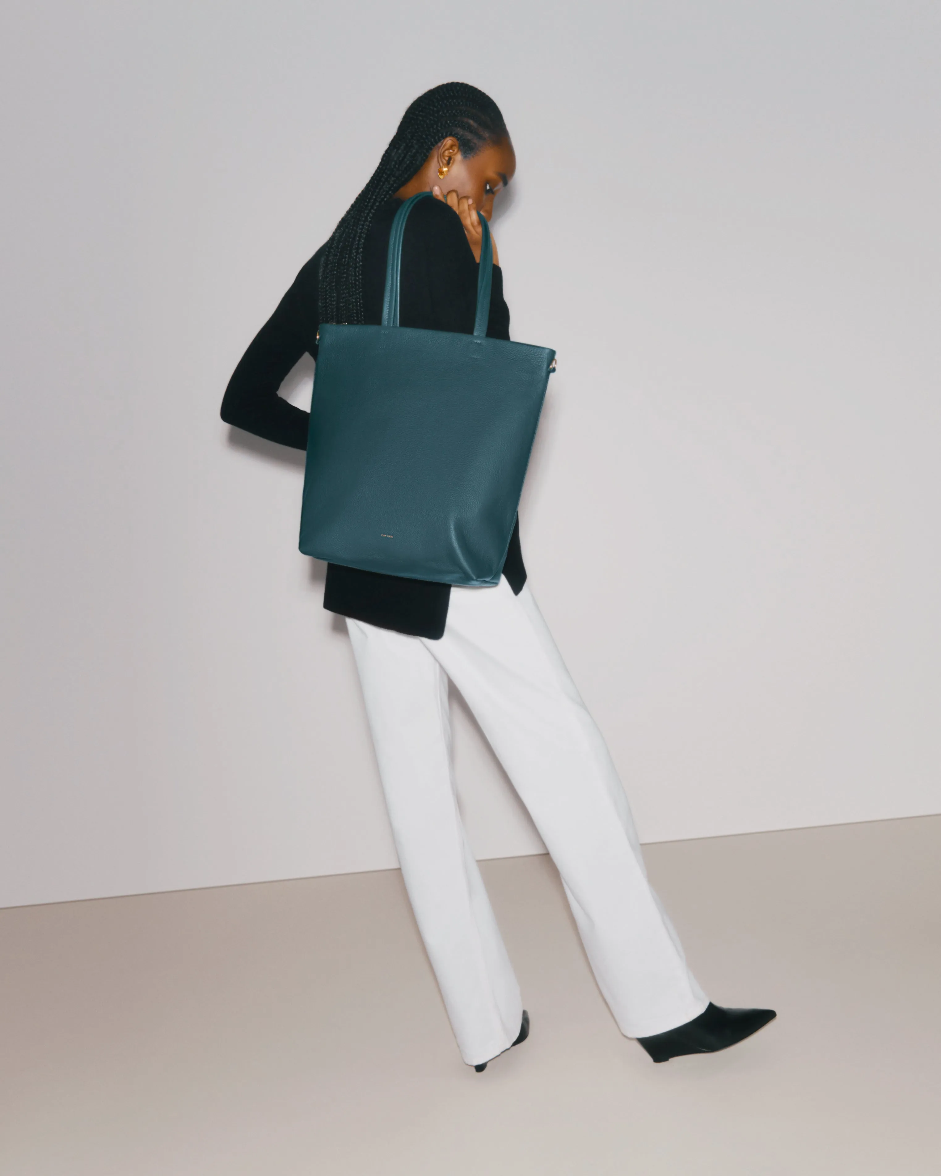 Tall Easy Zipper Tote