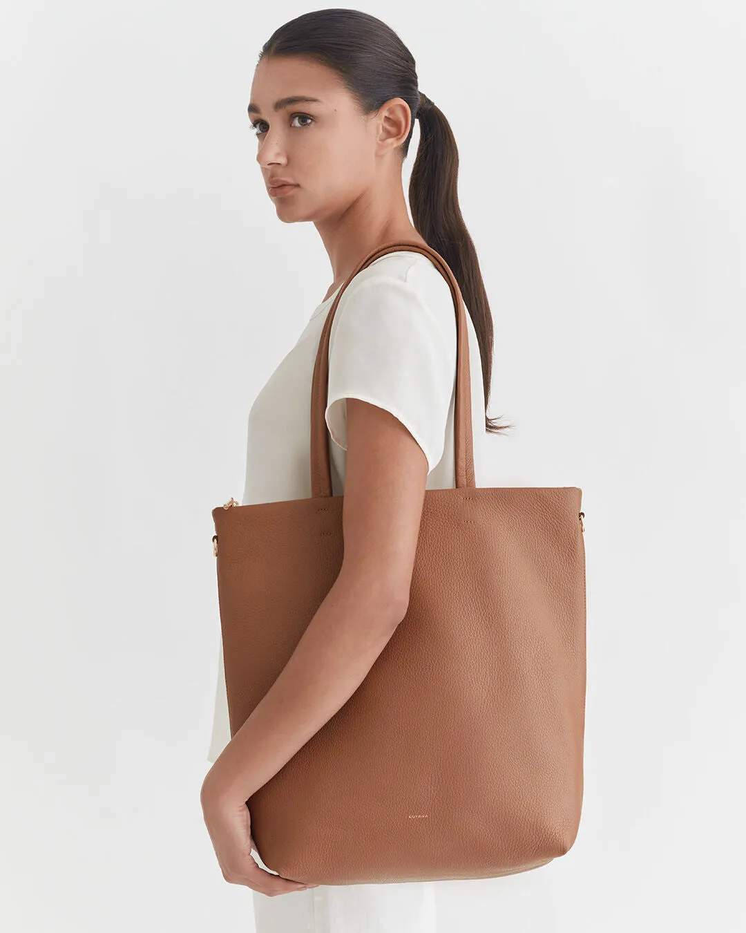 Tall Easy Zipper Tote