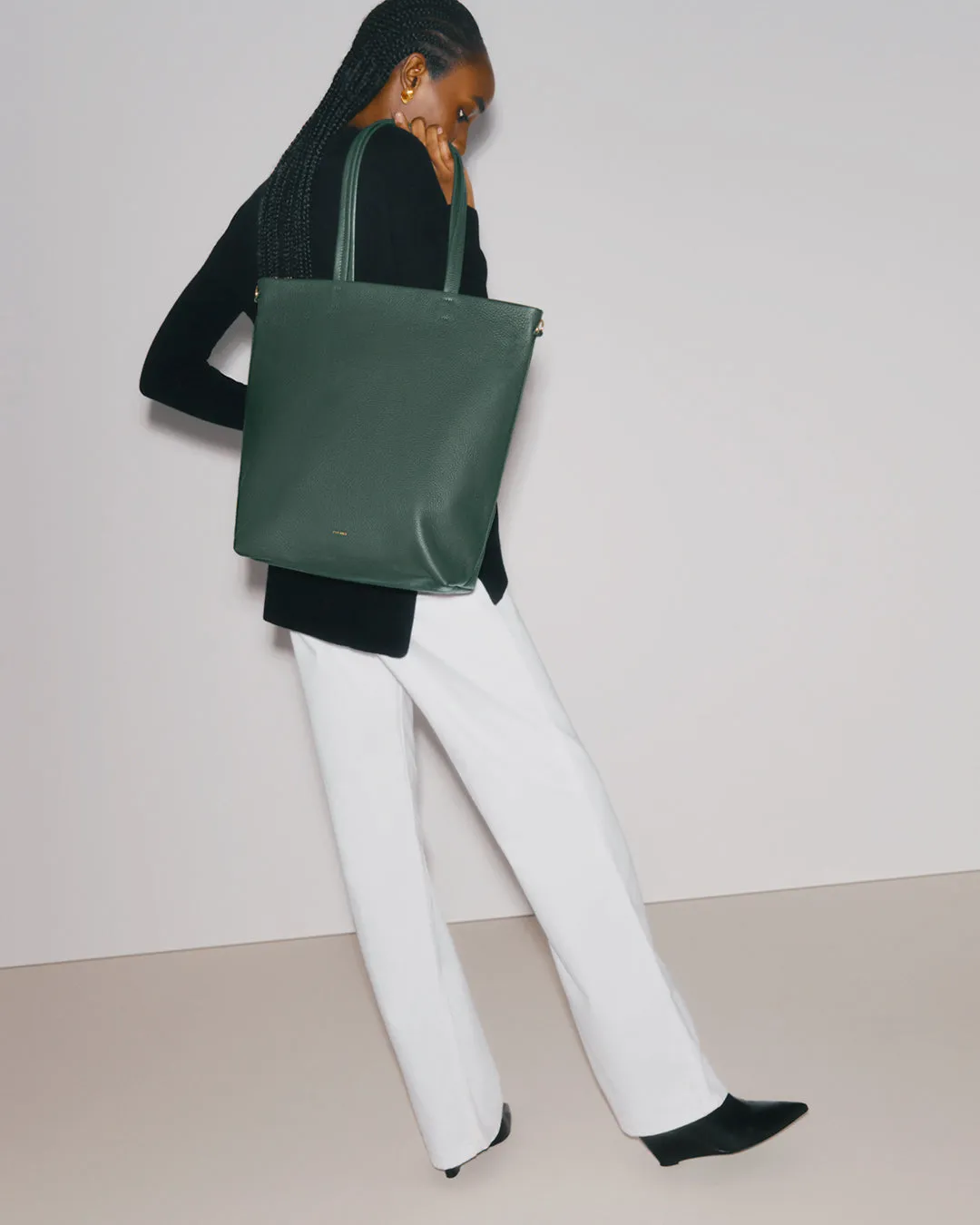 Tall Easy Zipper Tote