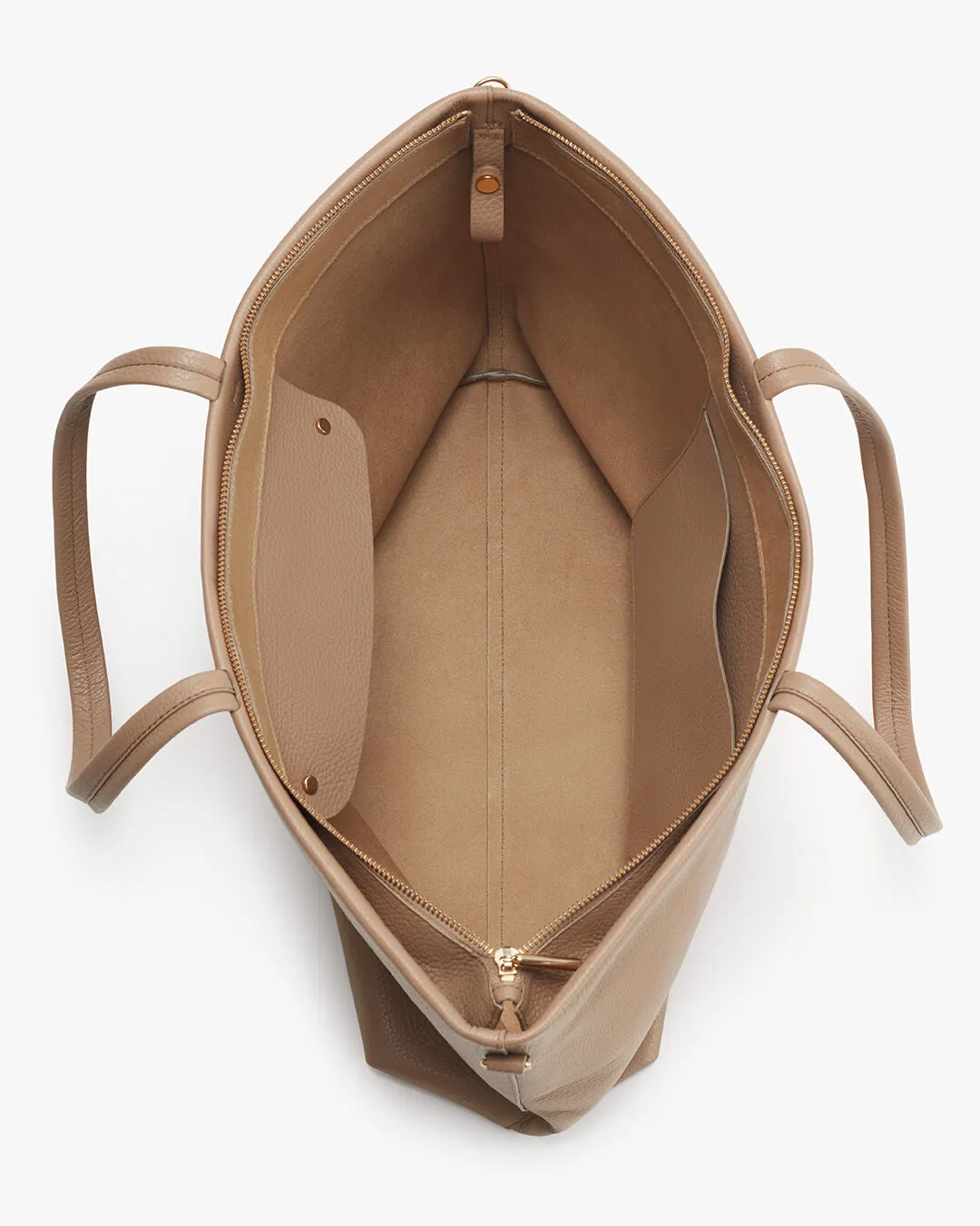 Tall Easy Zipper Tote