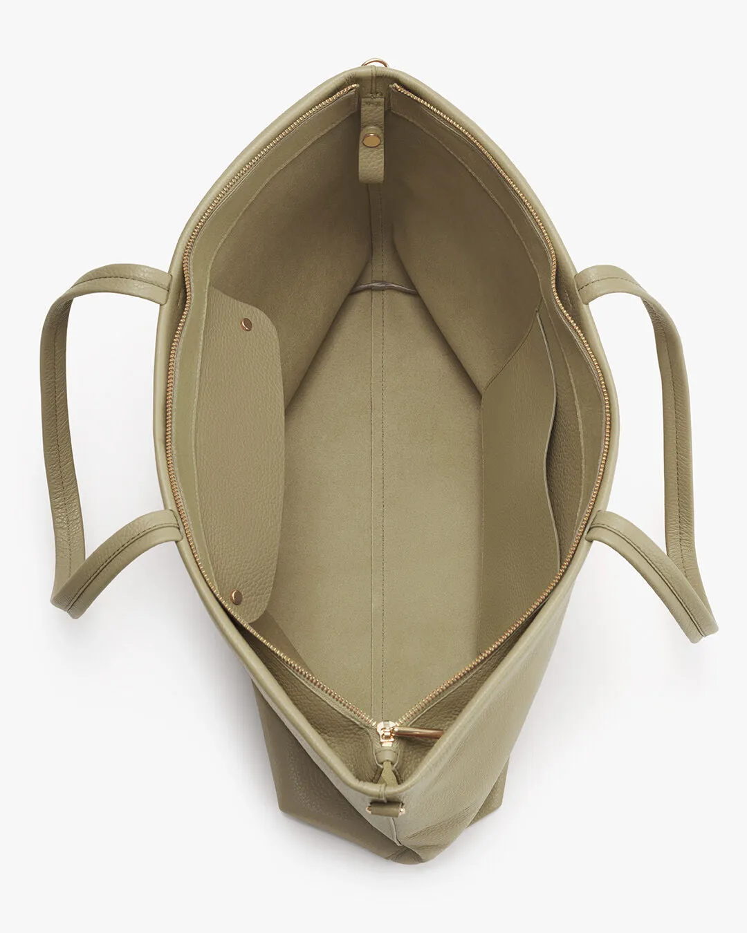 Tall Easy Zipper Tote