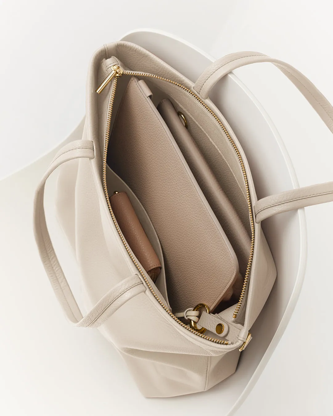 Tall Easy Zipper Tote