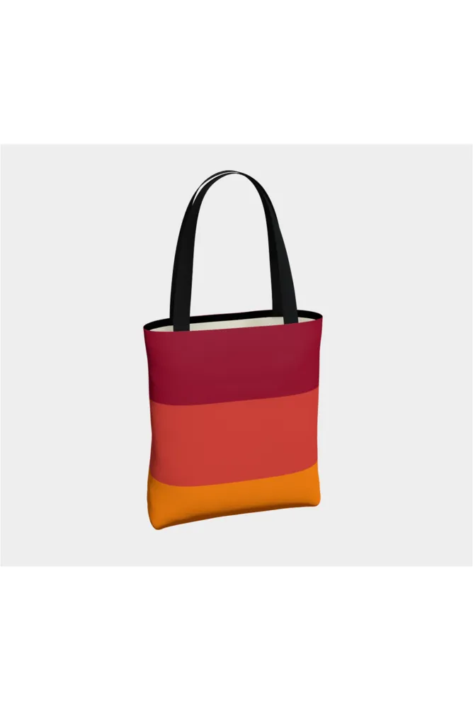 Tri-Color Tote Bag