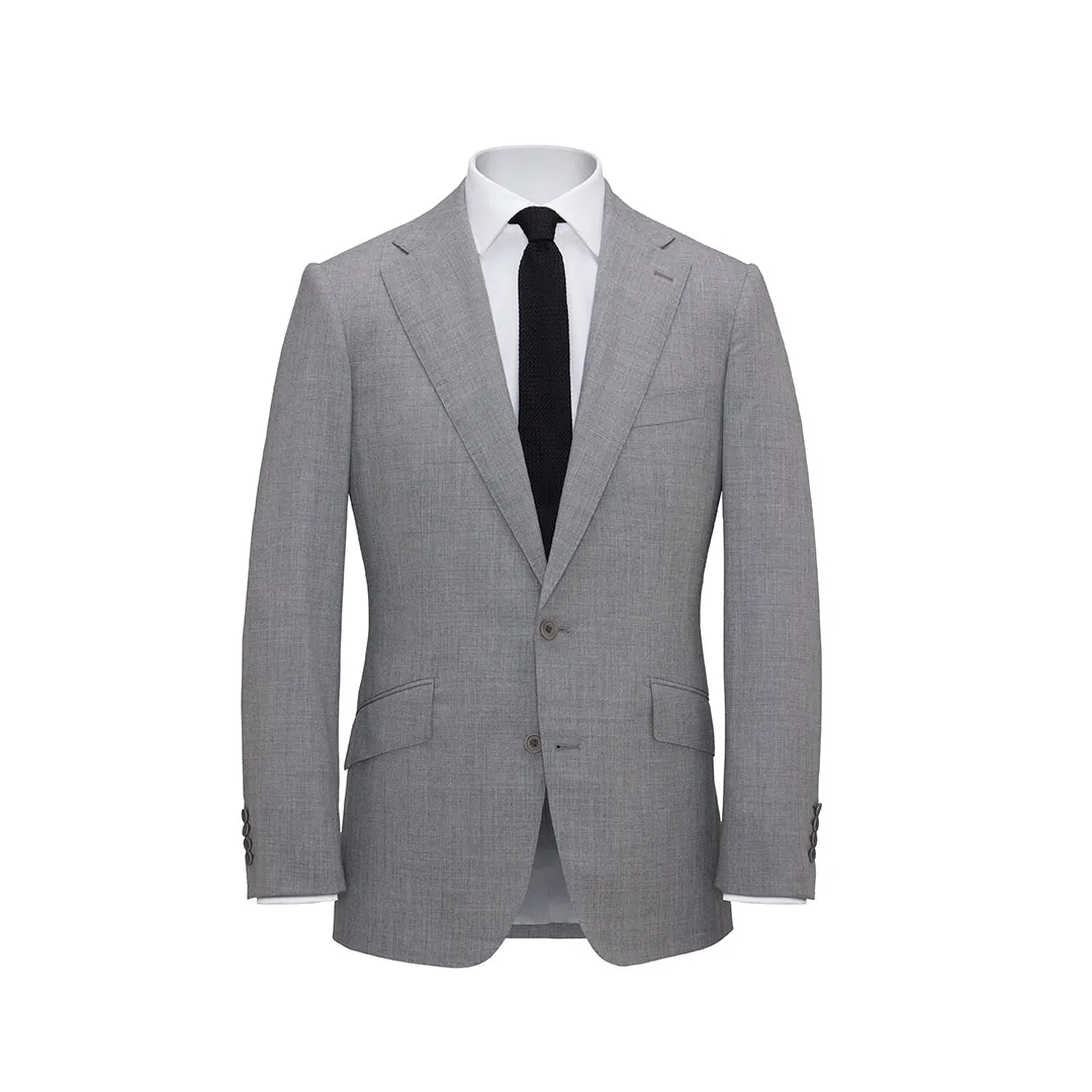 Two-Piece Light Grey Lightweight Suit