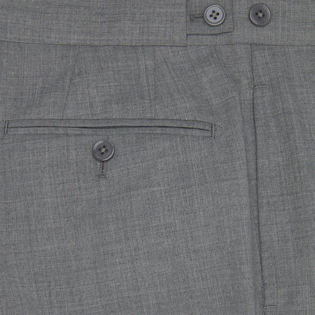 Two-Piece Light Grey Lightweight Suit