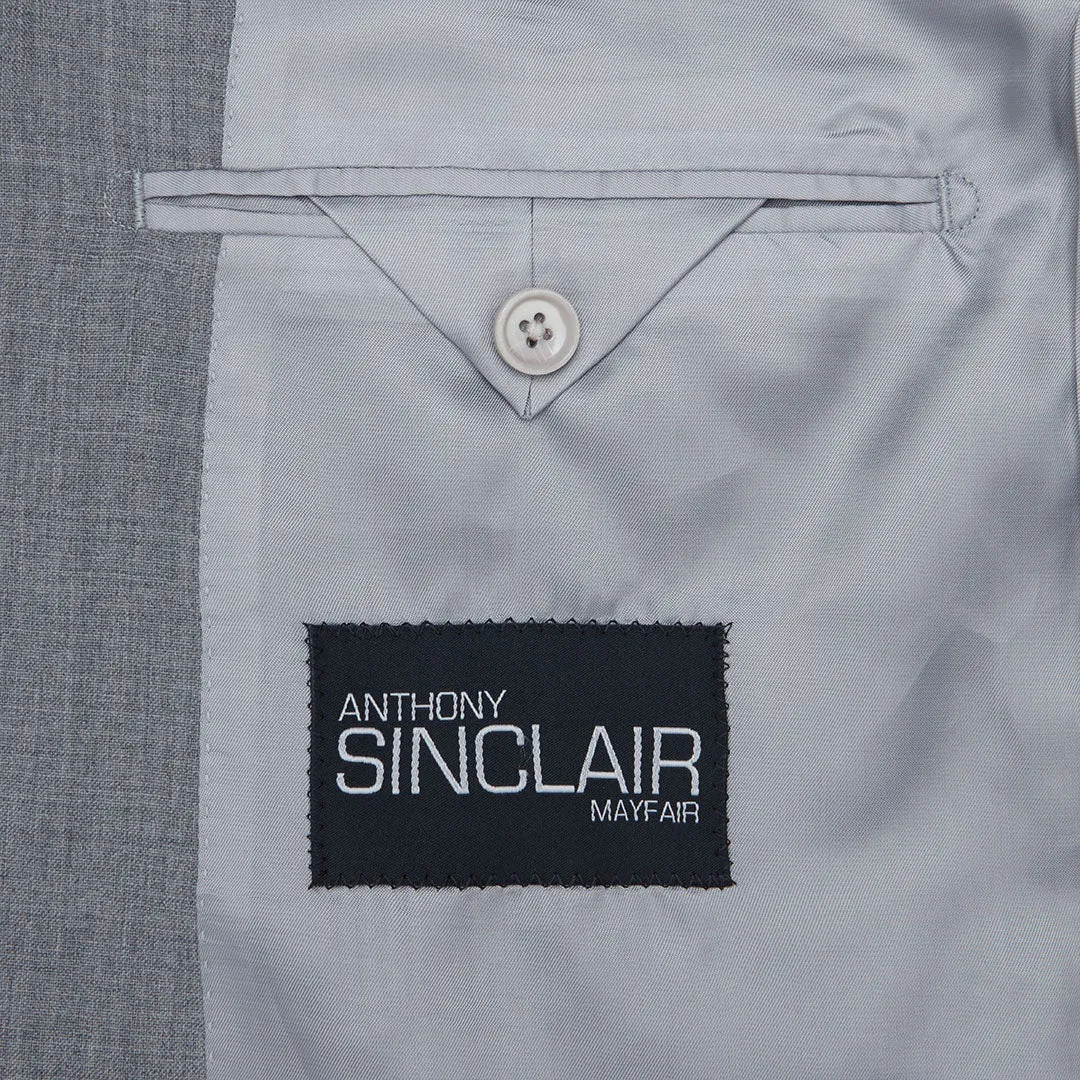 Two-Piece Light Grey Lightweight Suit