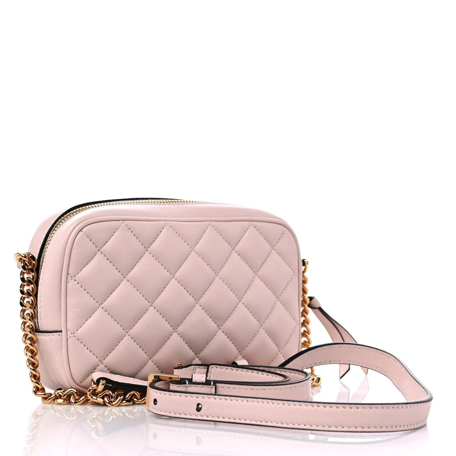 Versace Quilted Medusa Icon Small Bag