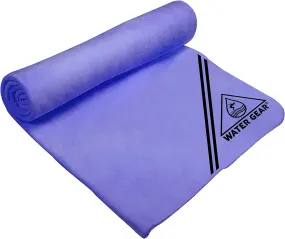 Water Gear Chamois Swim Towel - Purple