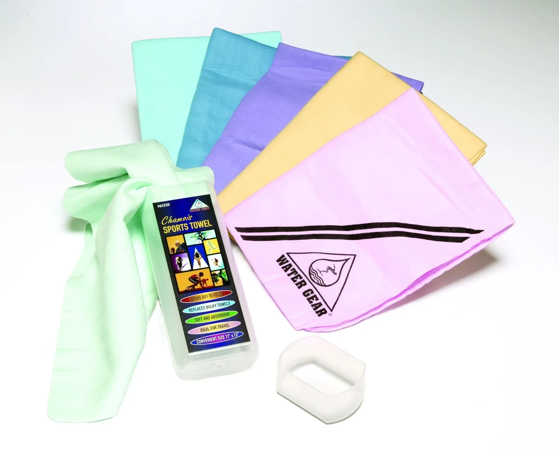 Water Gear Chamois Swim Towel - Purple