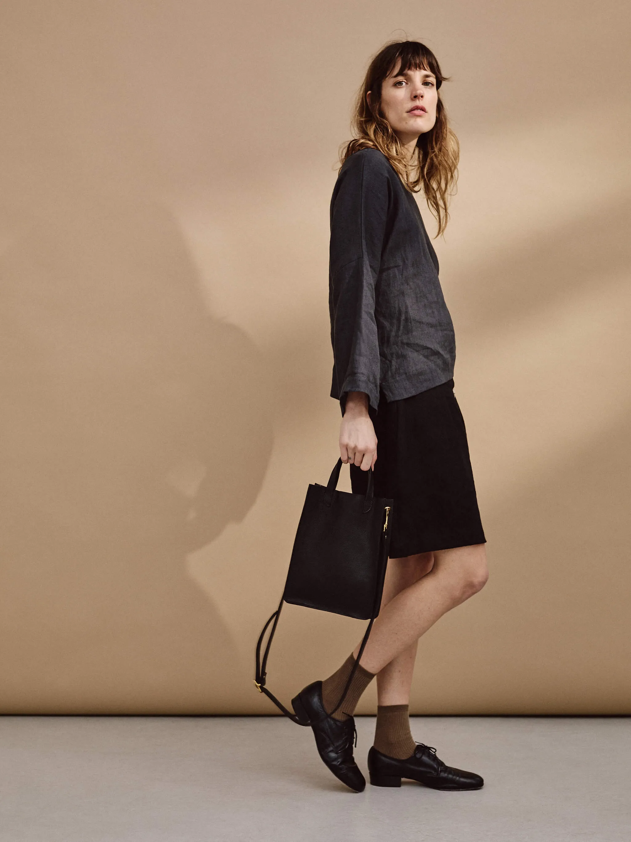 Wilb Mini Tote Bag - Black