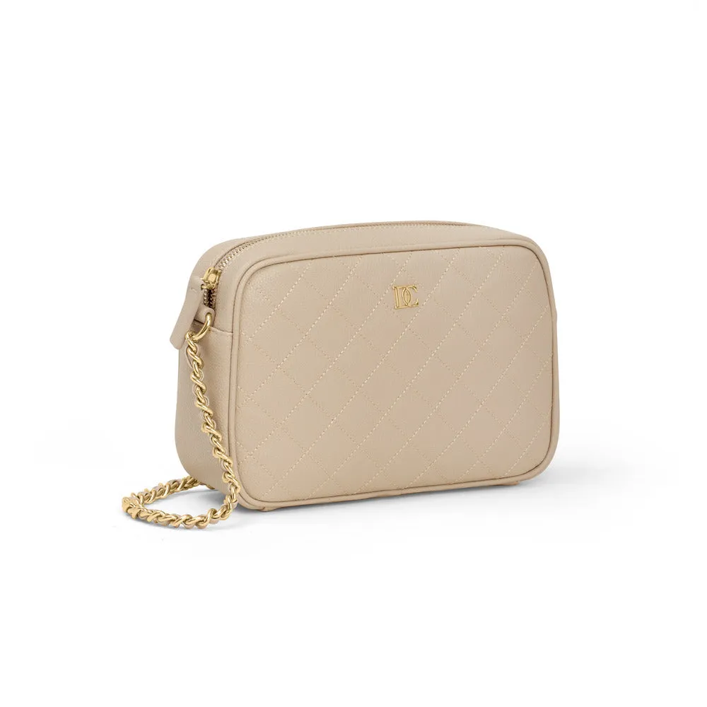 Women Beige Crossbody Bag