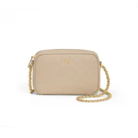 Women Beige Crossbody Bag